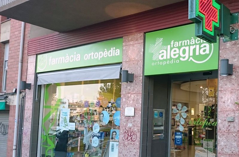Contacte amb Farmàcia Ortopèdia Alegría
